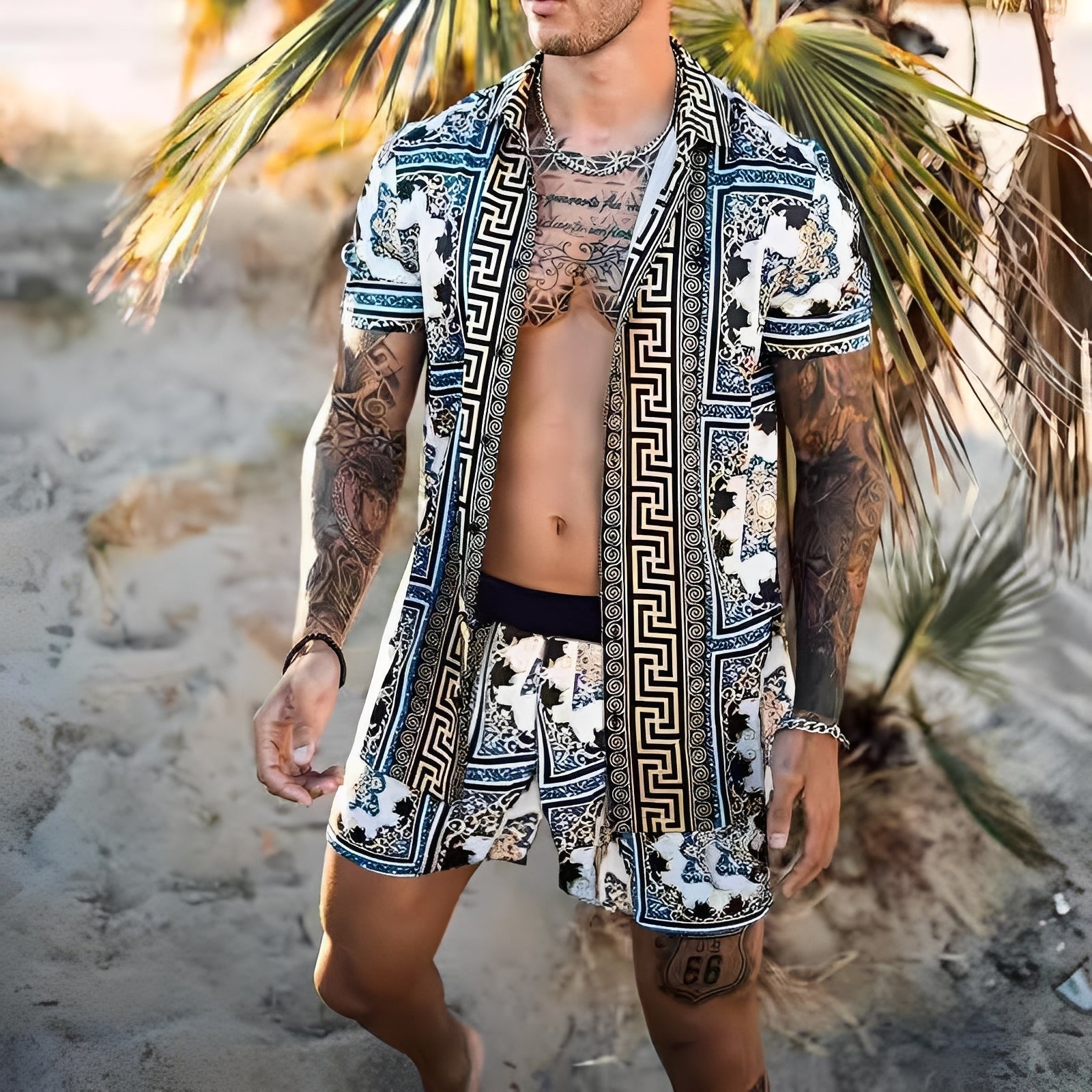 Draymon - Männer-Outfit - Komfortabler Stil für sonnige Tage