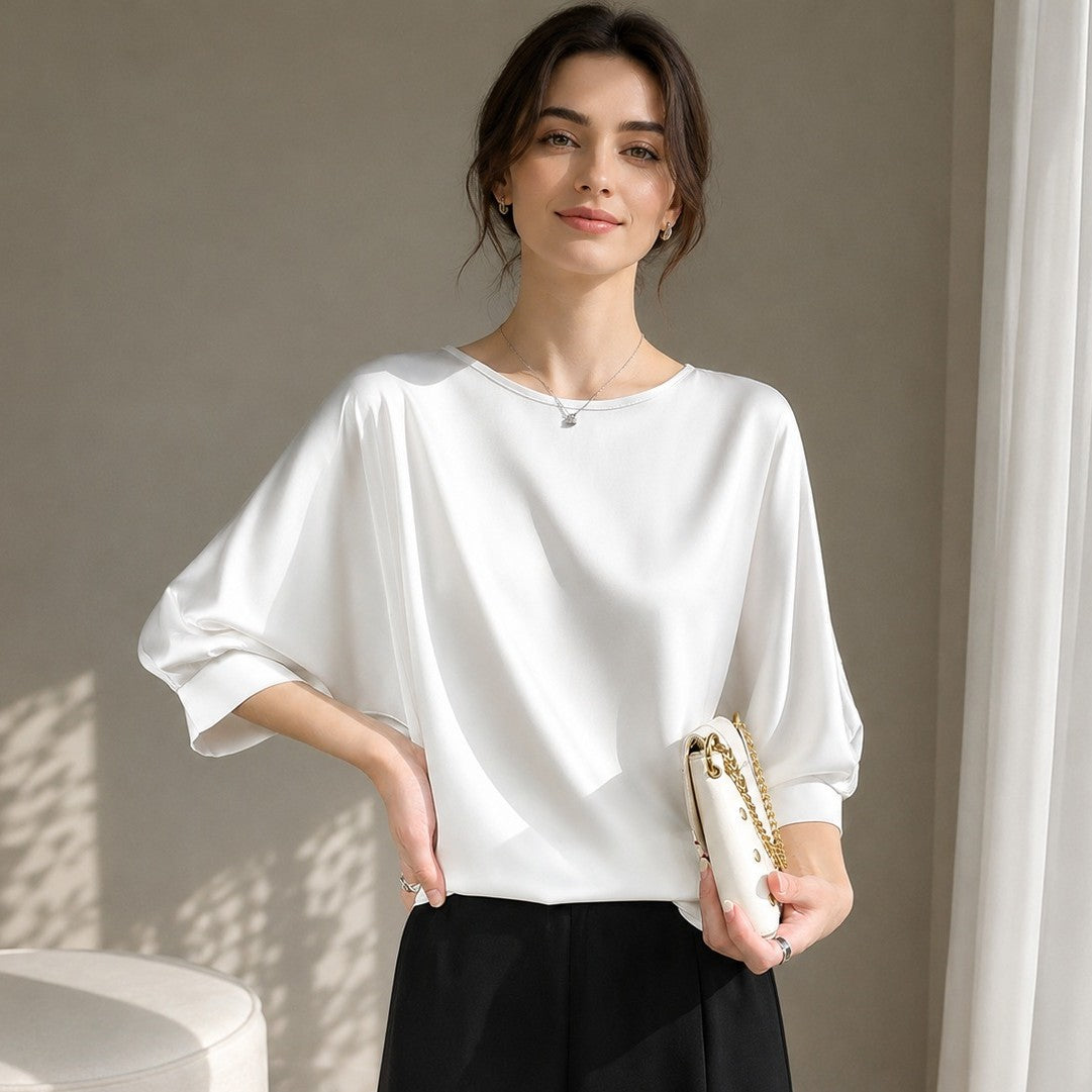 Shanice - Trendige Bluse mit Bequemer Passform