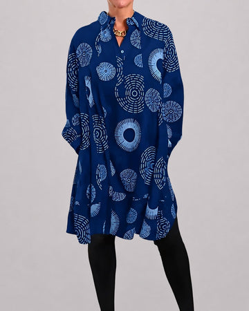 Lacie - Bequemes Kleid mit Kragendetail