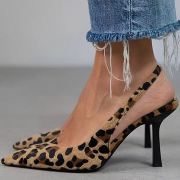 Anish - Moderne Absatzsandalen mit Print