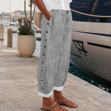Rachael - Bequem geschnittene Hose mit Seitentaschen