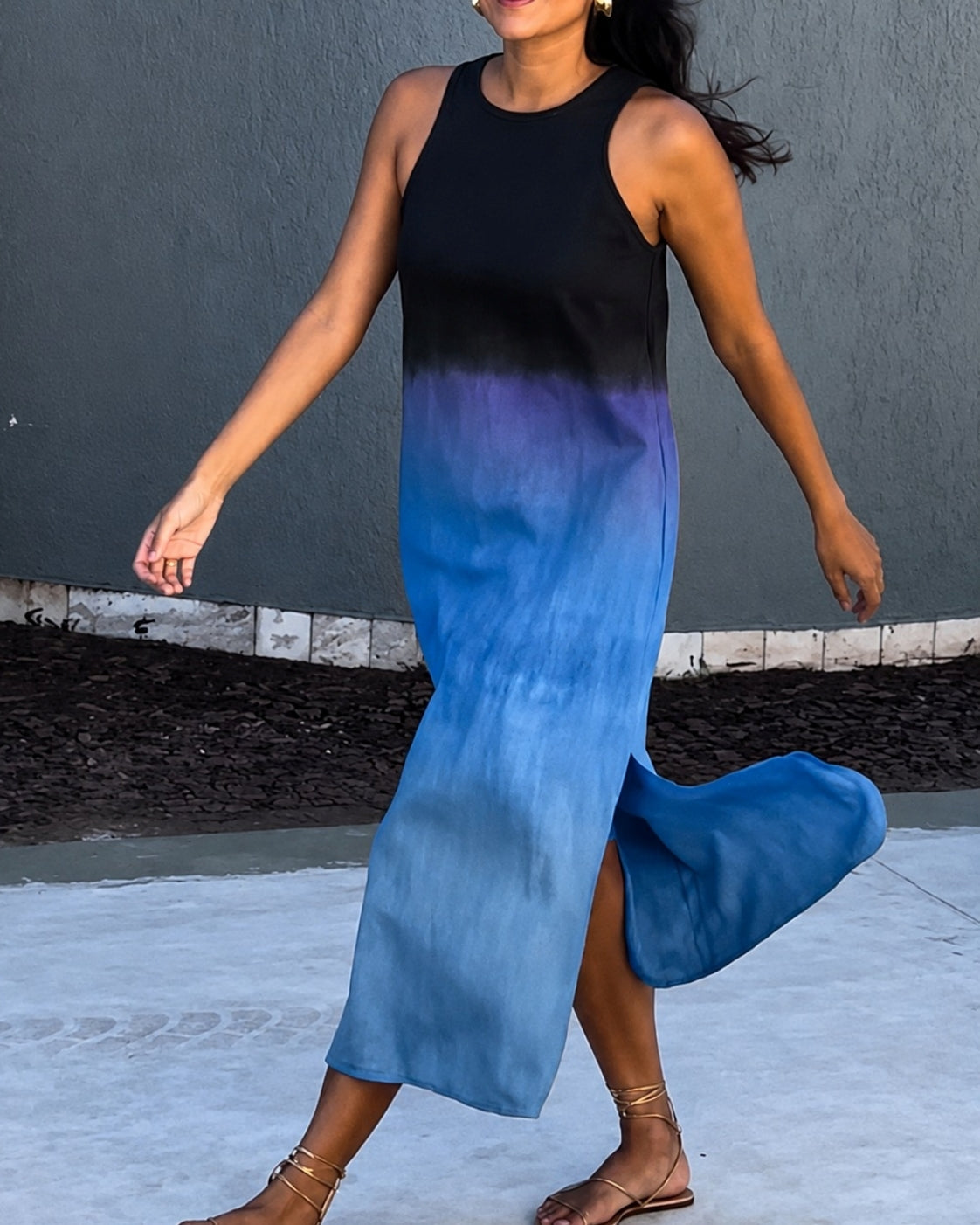 Katrina - Elegantes ärmelloses Kleid