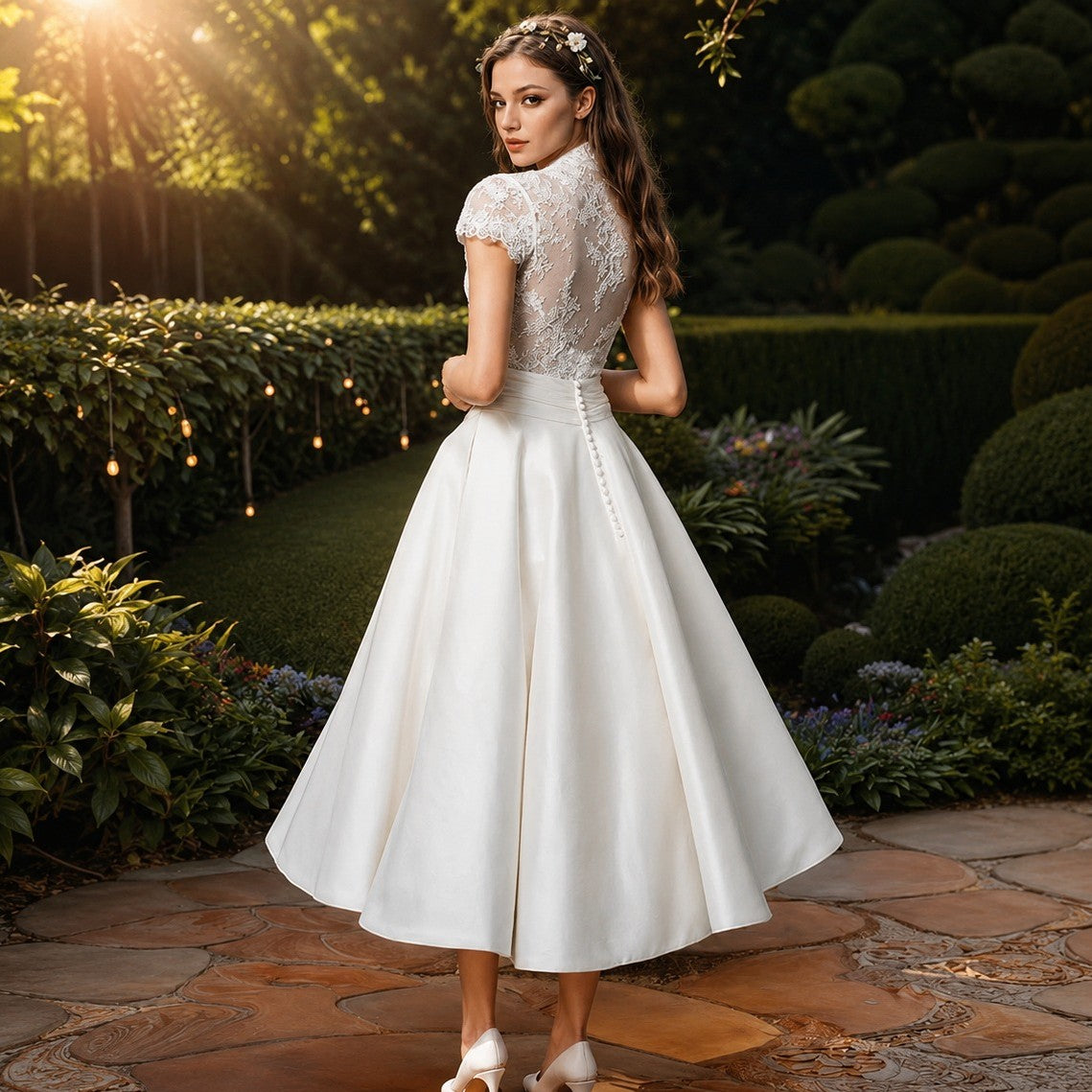 Kieran - Schickes Midikleid in A-Linie