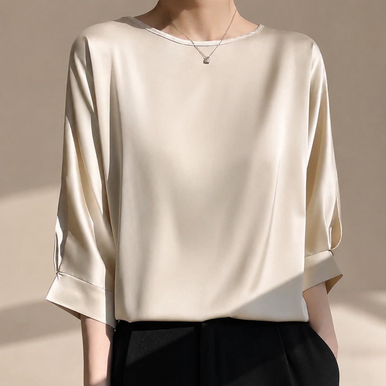 Shanice - Trendige Bluse mit Bequemer Passform