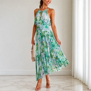 Emaan - Stylisches Maxikleid mit Blütenmuster