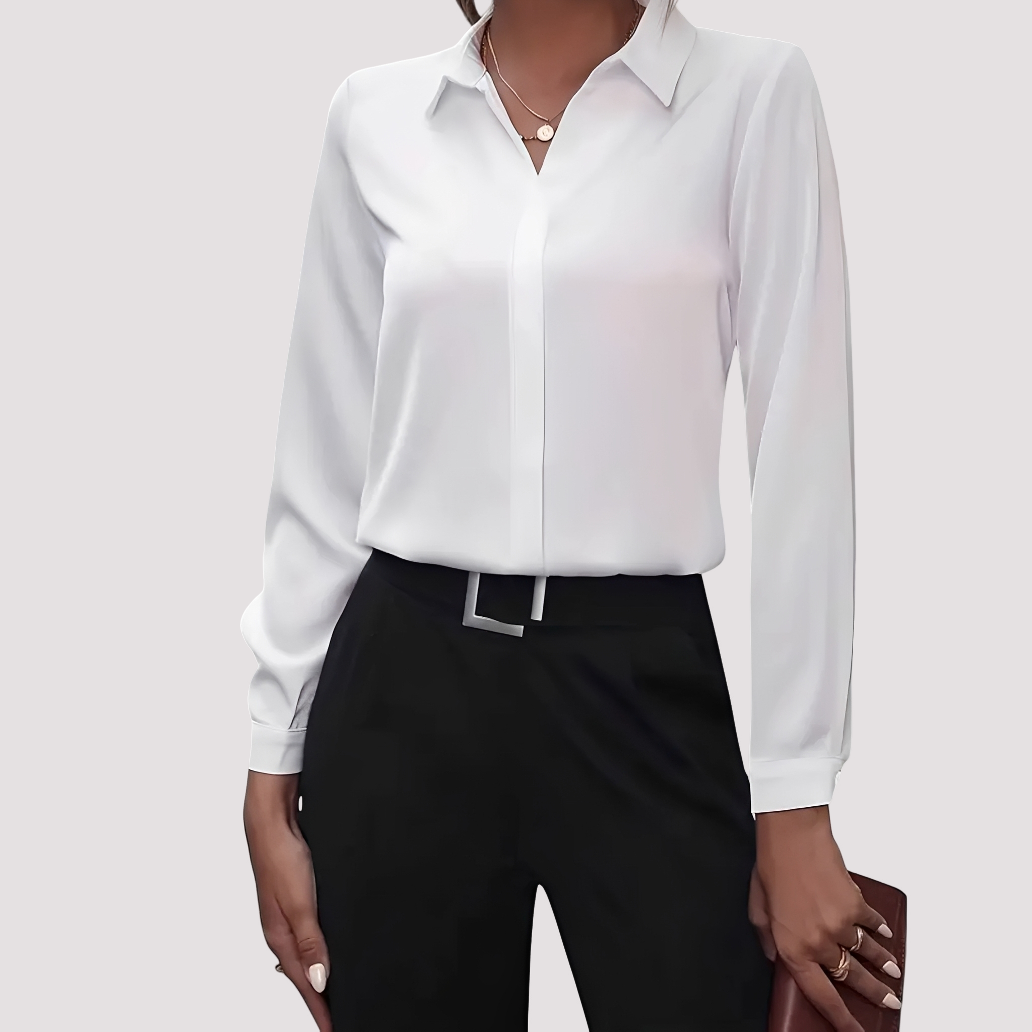 Alisa - Elegantes Hemd mit Knöpfen