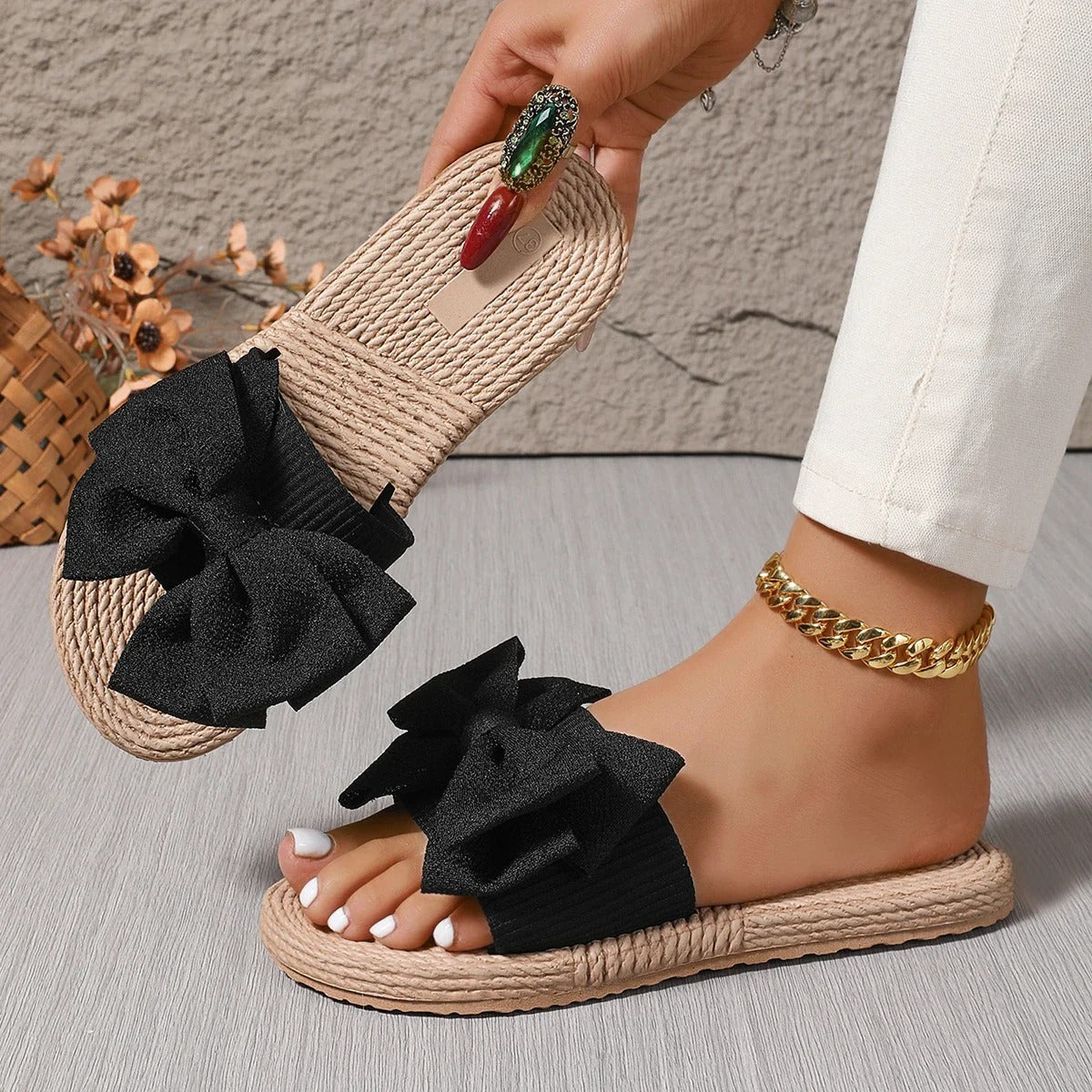 Cecil - Stilvolle Sandalen mit Schleifenakzent