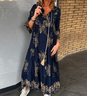 Janice - Lockeres, zeitloses Kleid