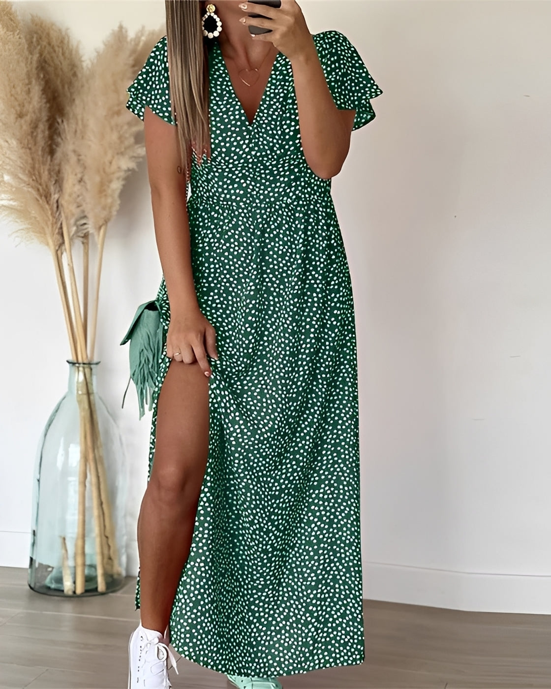 Kathleen - Maxikleid mit Komfort und Schlitz