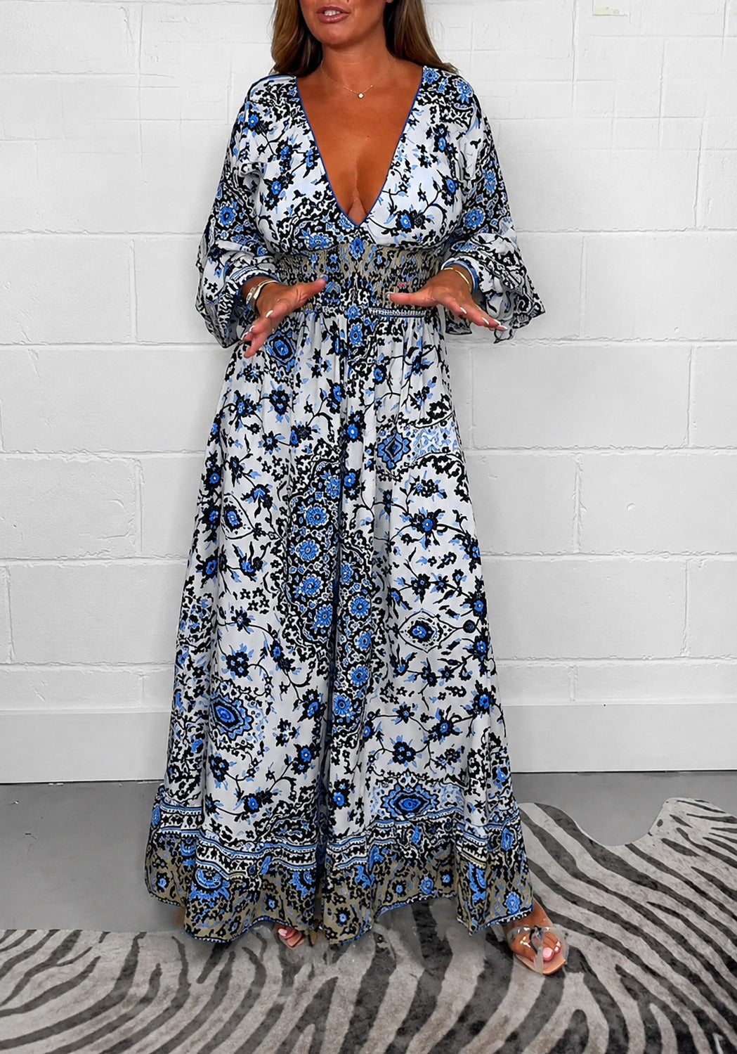 Rosanna - Luftiger, bedruckter Einteiler