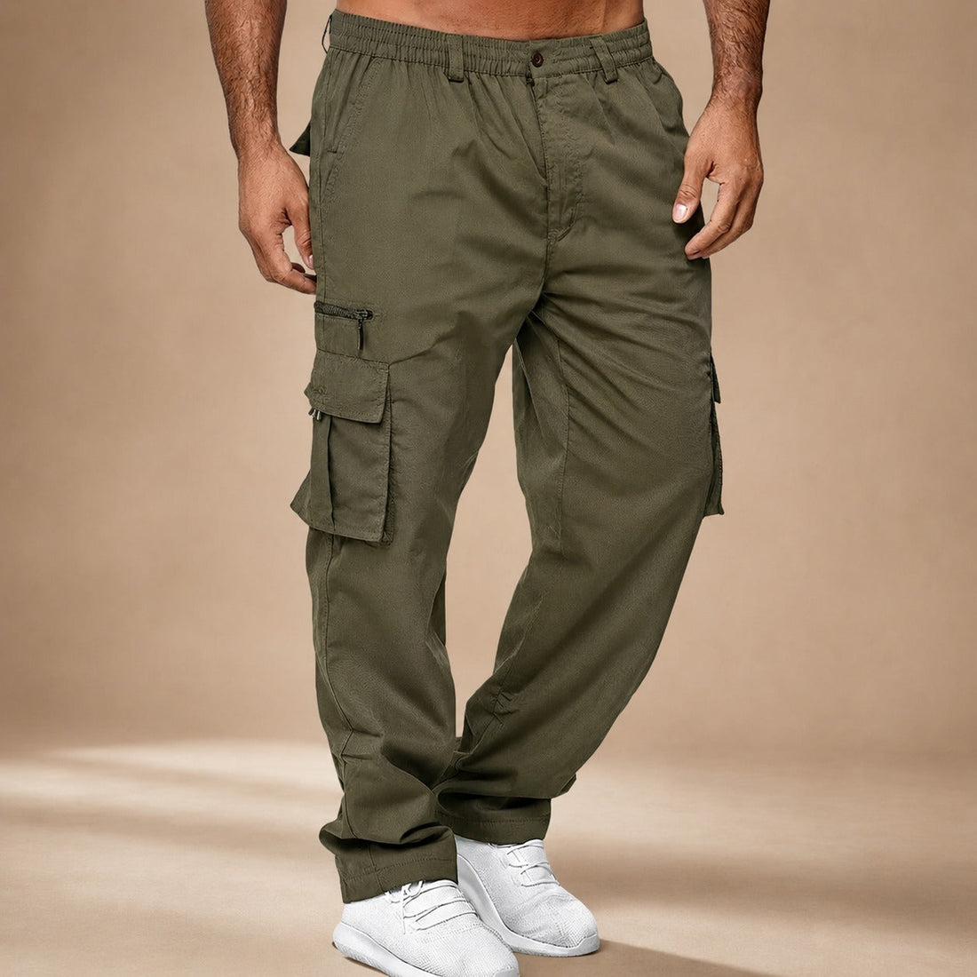 Brody - Weit geschnittene, lockere Cargo-Hosen