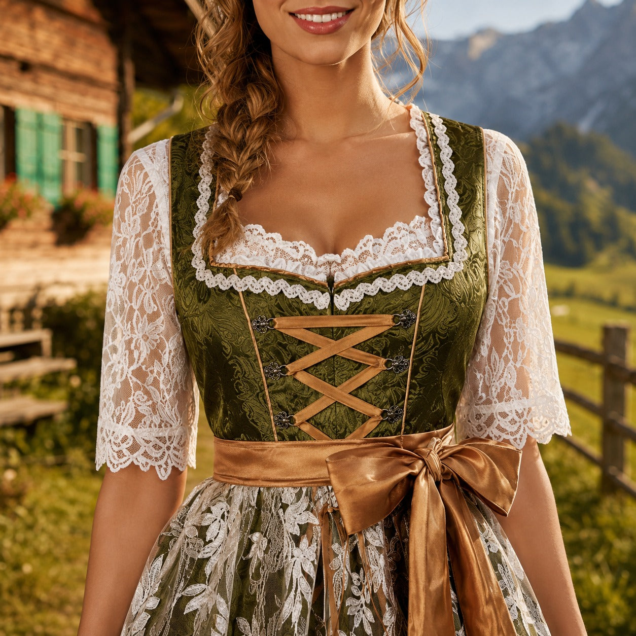Nadia - Ein klassisch-elegantes, traditionelles Oktoberfestkleid
