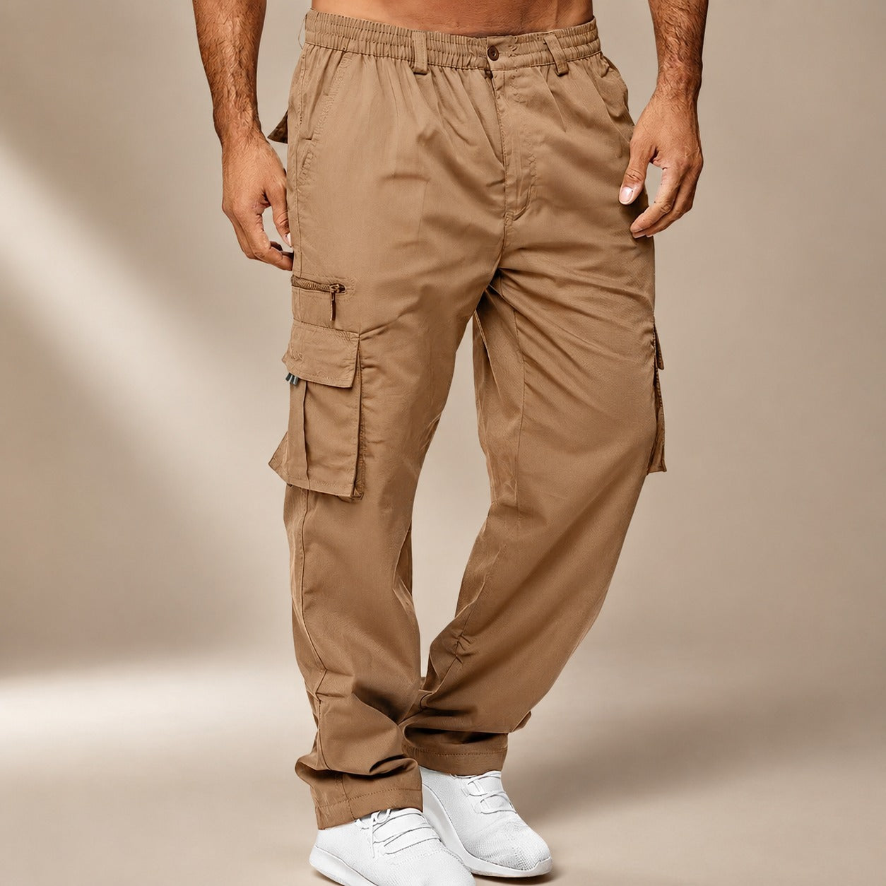 Brody - Weit geschnittene, lockere Cargo-Hosen