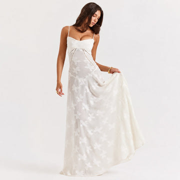 Jazmine - Schickes, eng anliegendes Maxikleid