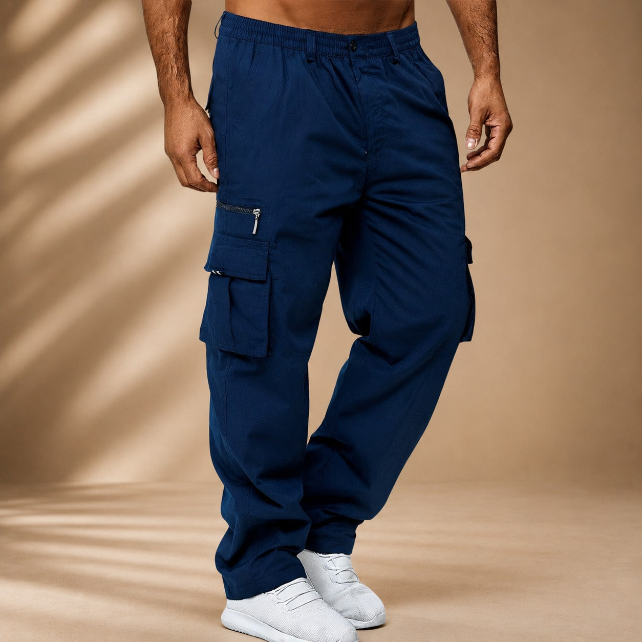 Brody - Weit geschnittene, lockere Cargo-Hosen