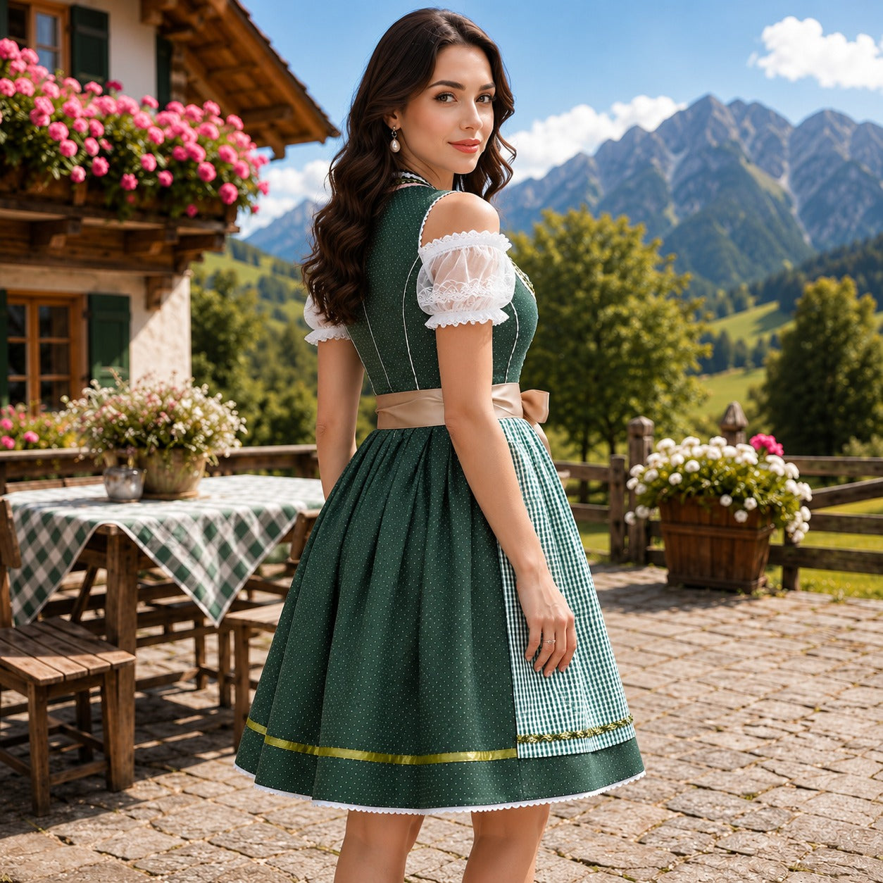 Amna - Hübsches Mini-Dirndl für das Oktoberfest