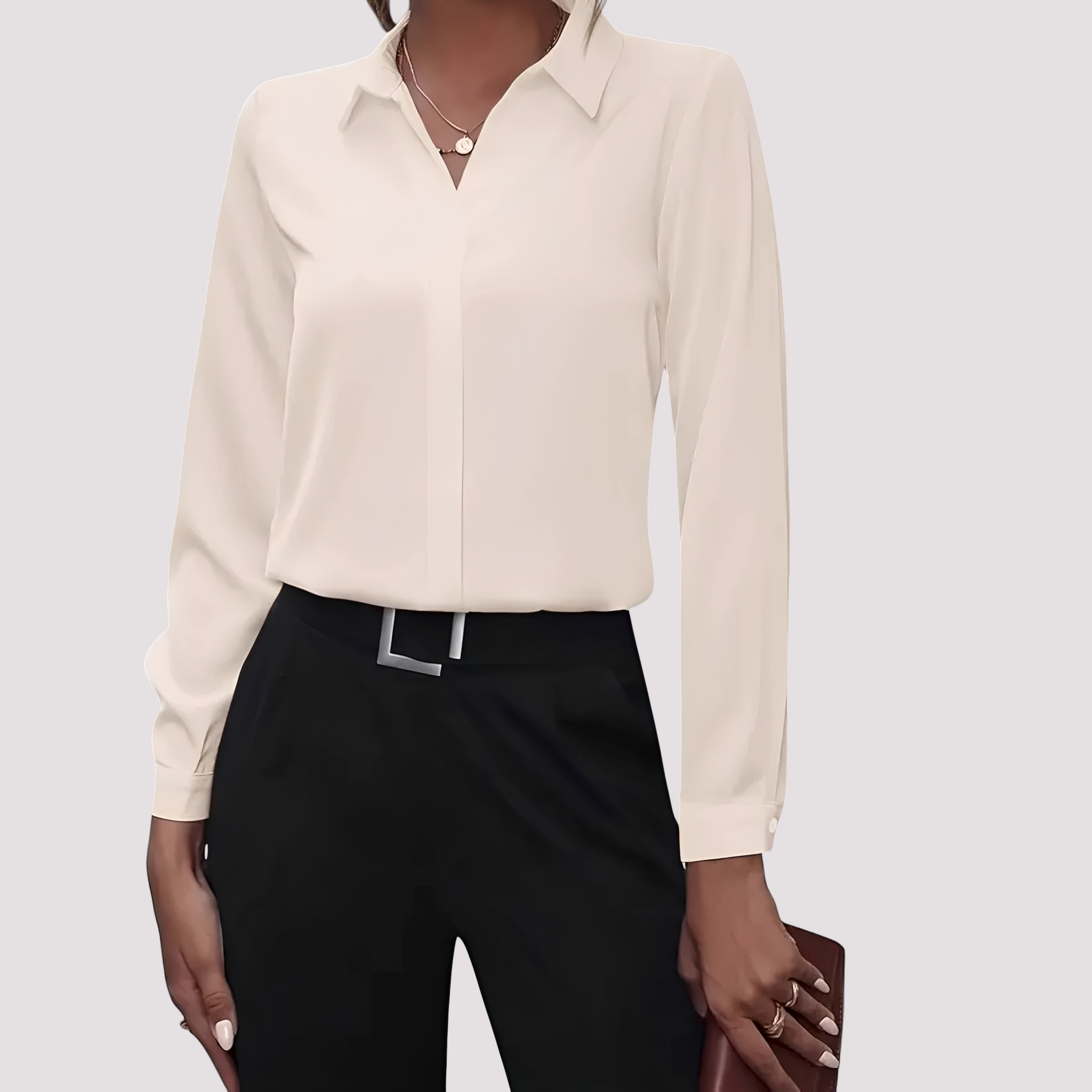 Alisa - Elegantes Hemd mit Knöpfen