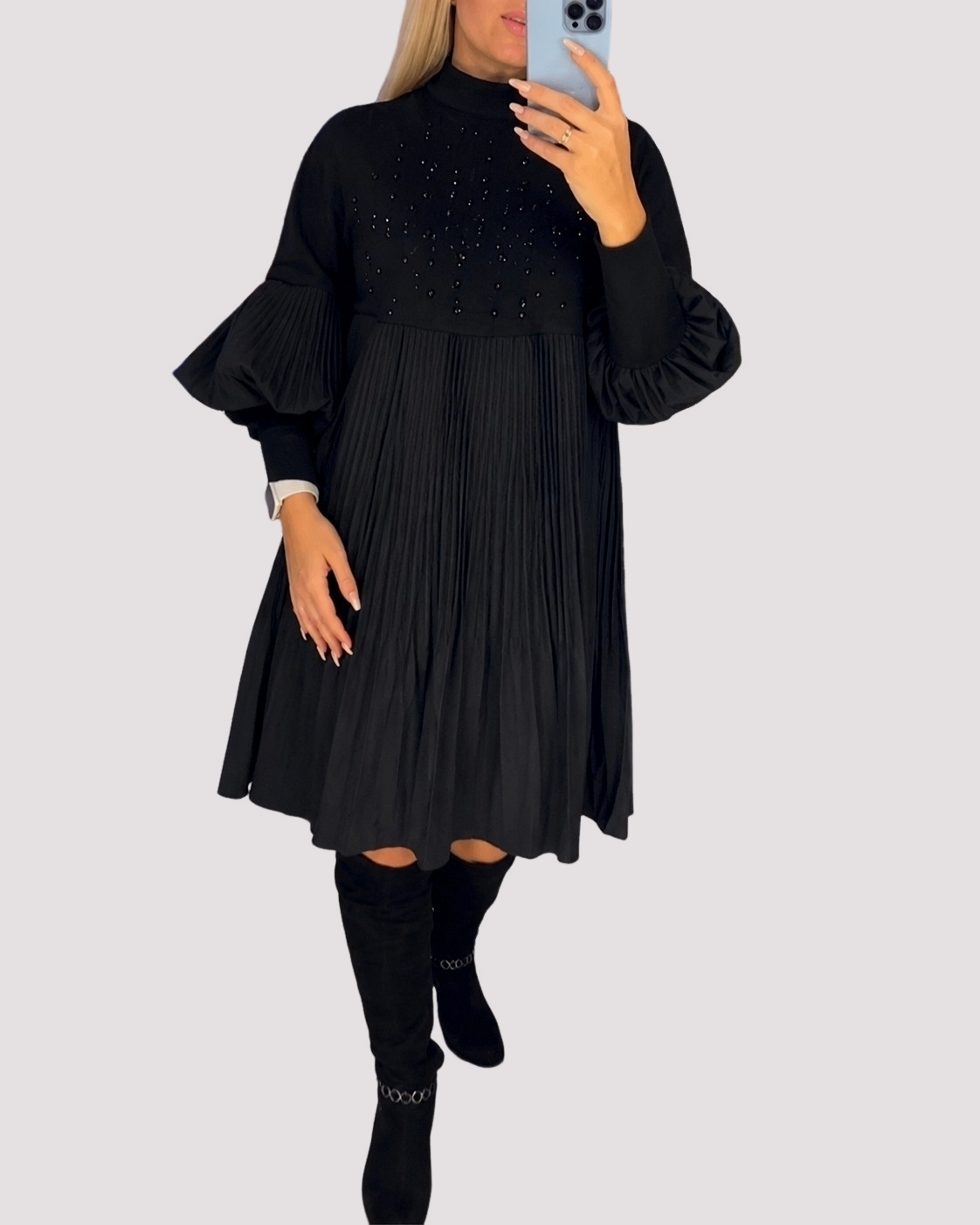 Daisy - Stilvolles Kleid mit großzügigen Ärmeln