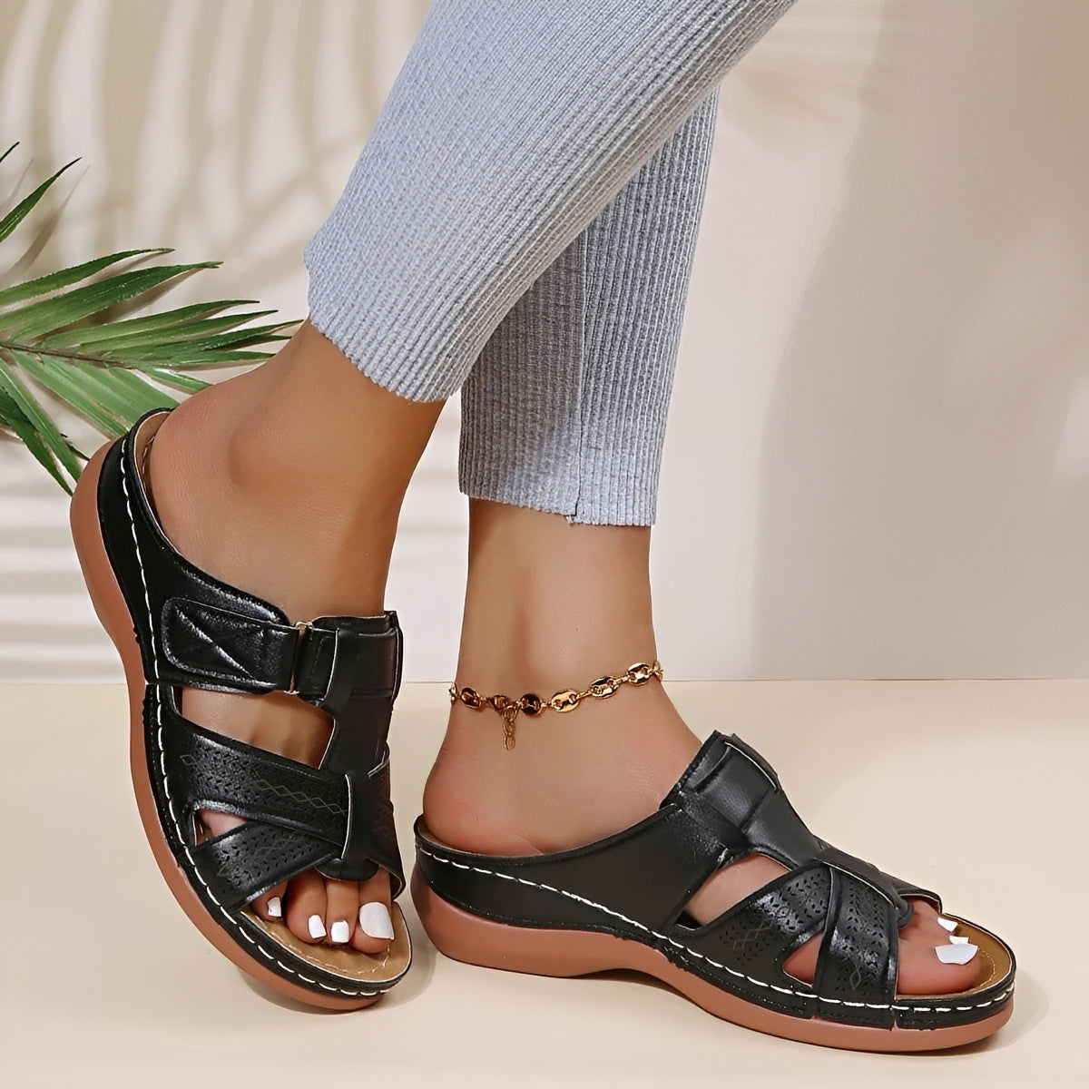 Elouise - Komfortable Sandalen mit justierbaren Riemen