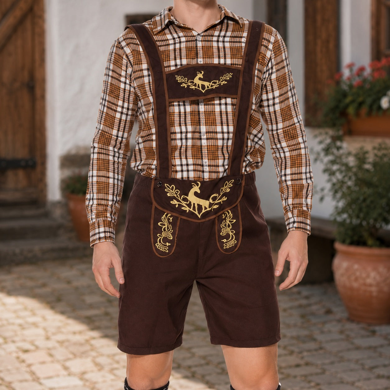 Dalton - Stilvolles langärmeliges Set für das Oktoberfest