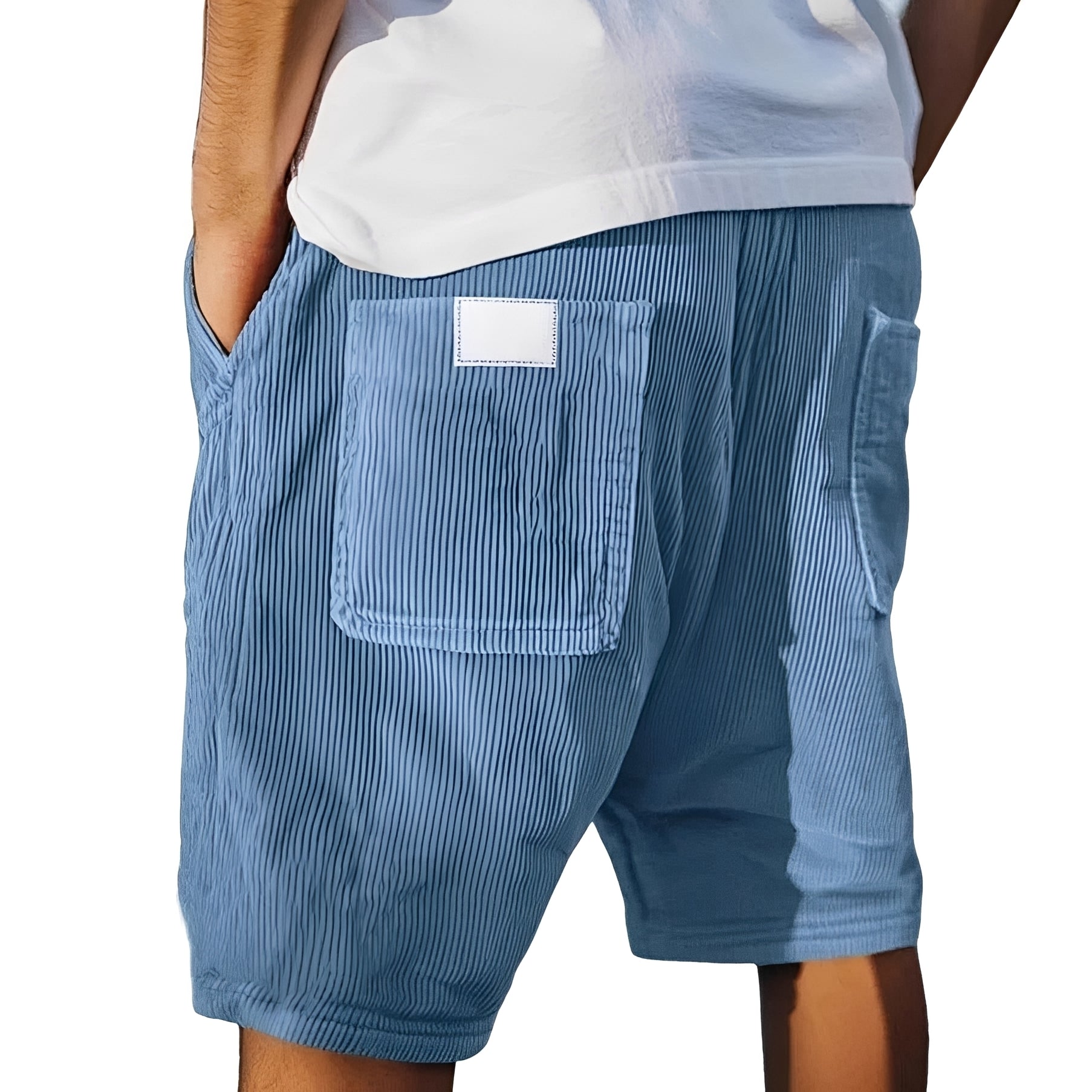 Ritchie - Bequeme Shorts mit Streifenmotiv