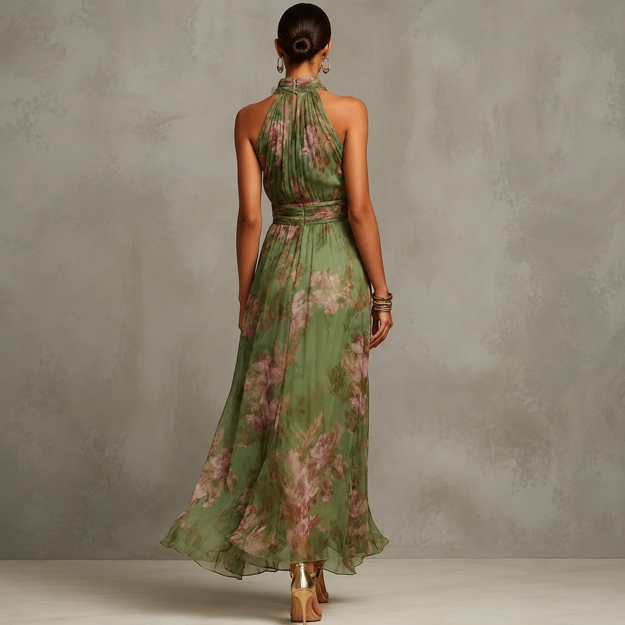 Emelia - Elegantes Boho-Maxikleid