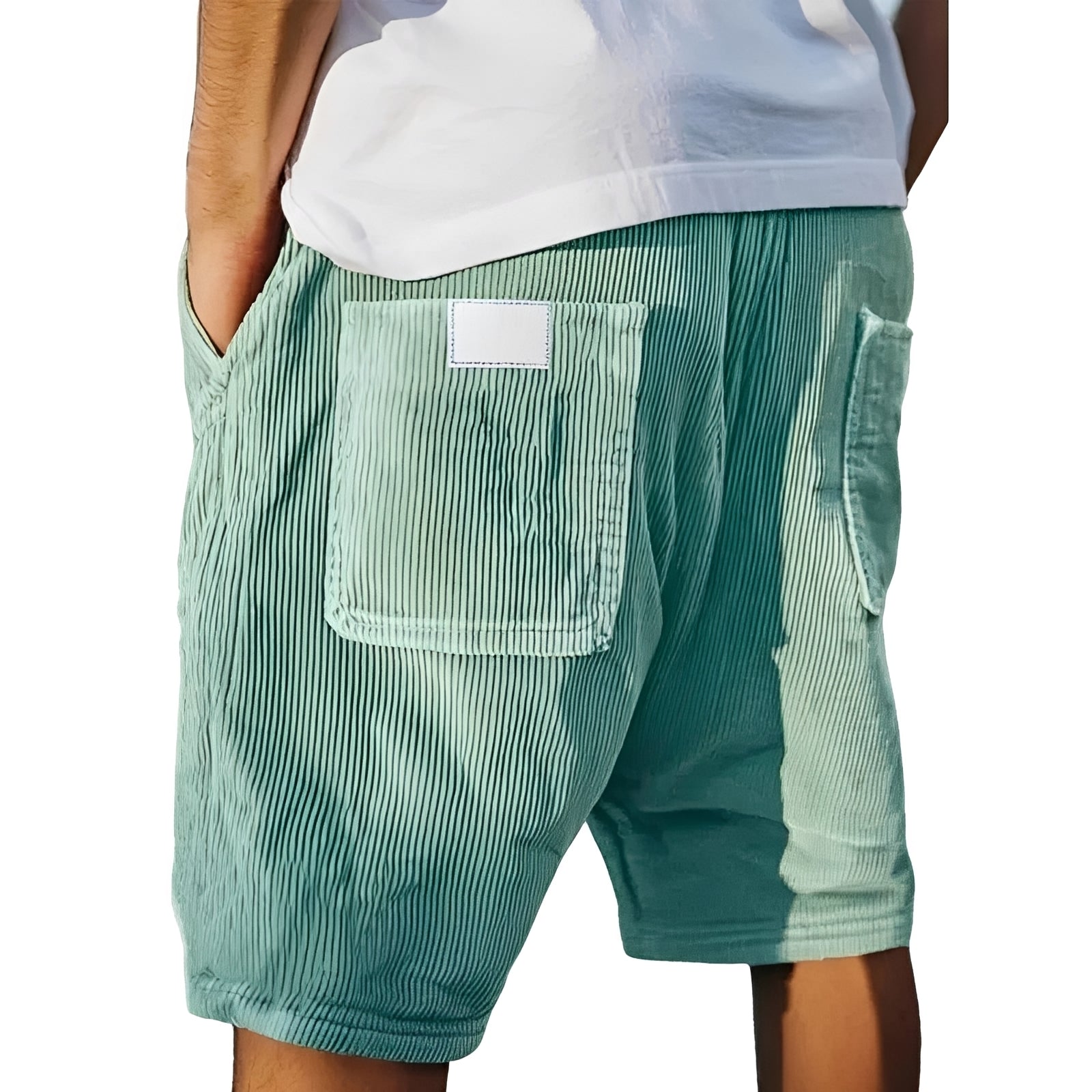 Ritchie - Bequeme Shorts mit Streifenmotiv
