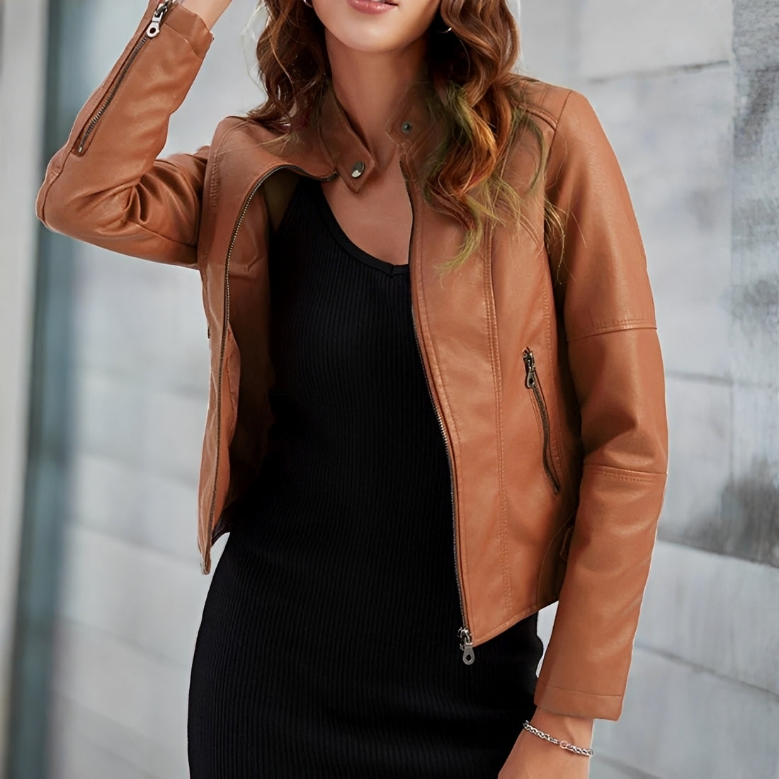 Everly - Trendige Jacke mit Zipper