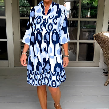 Katie - Elegantes, locker geschnittenes Kleid