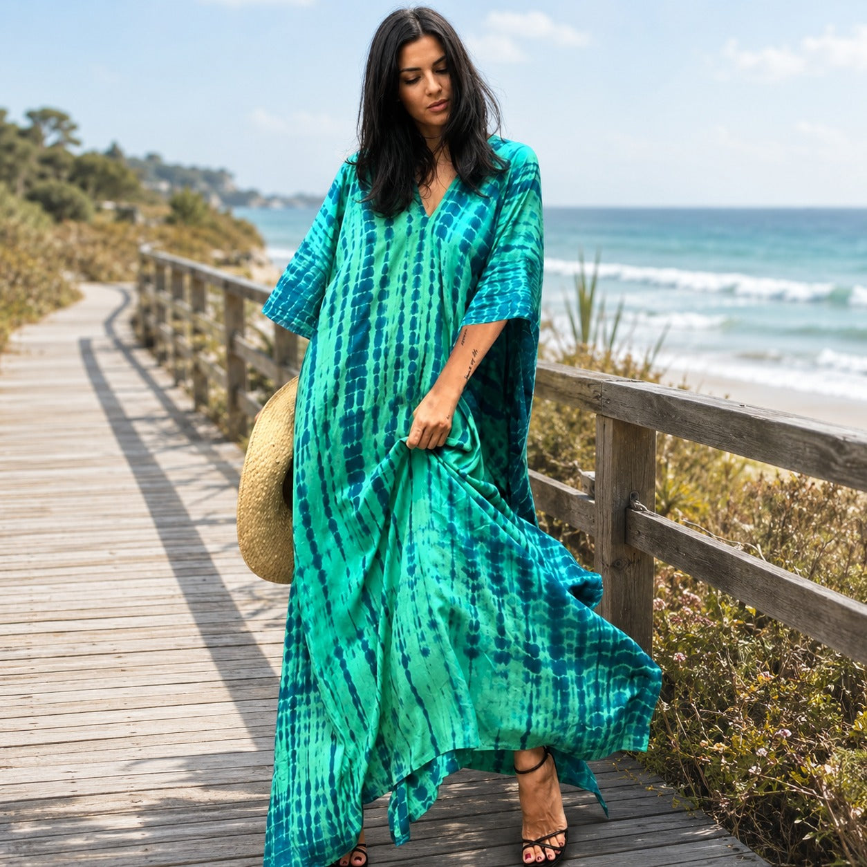 Emmy - Schickes Boho-Maxikleid