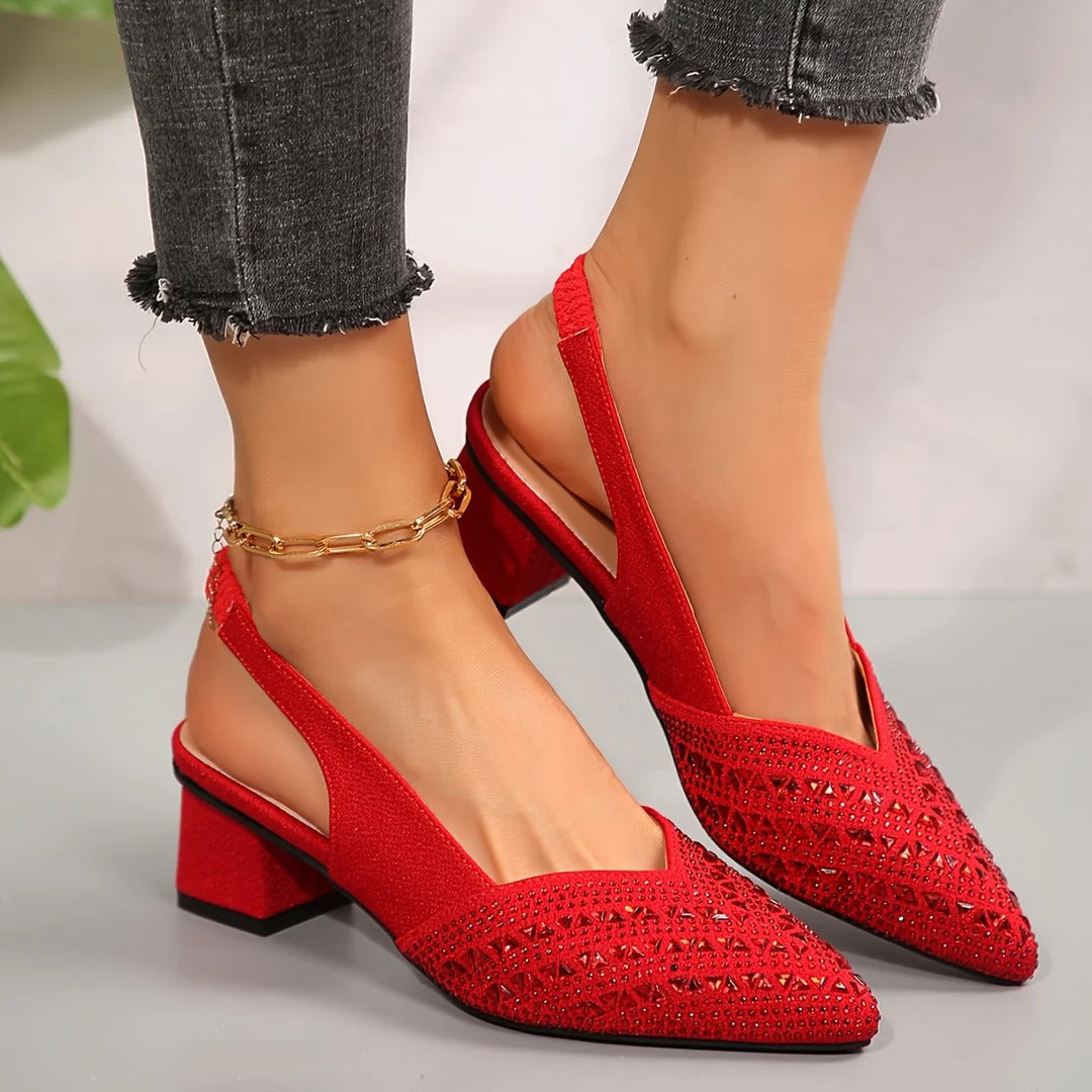 Samara - Modische Schuhe mit Blockabsatz