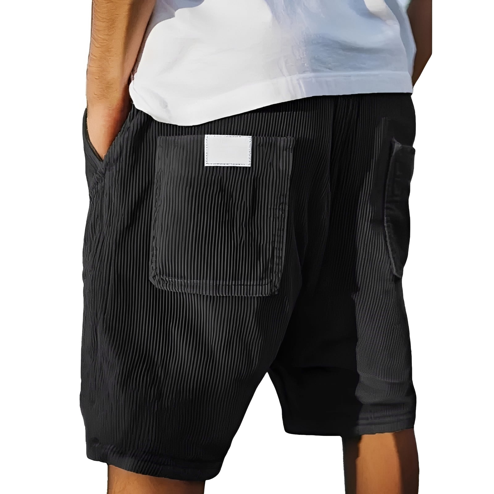 Ritchie - Bequeme Shorts mit Streifenmotiv