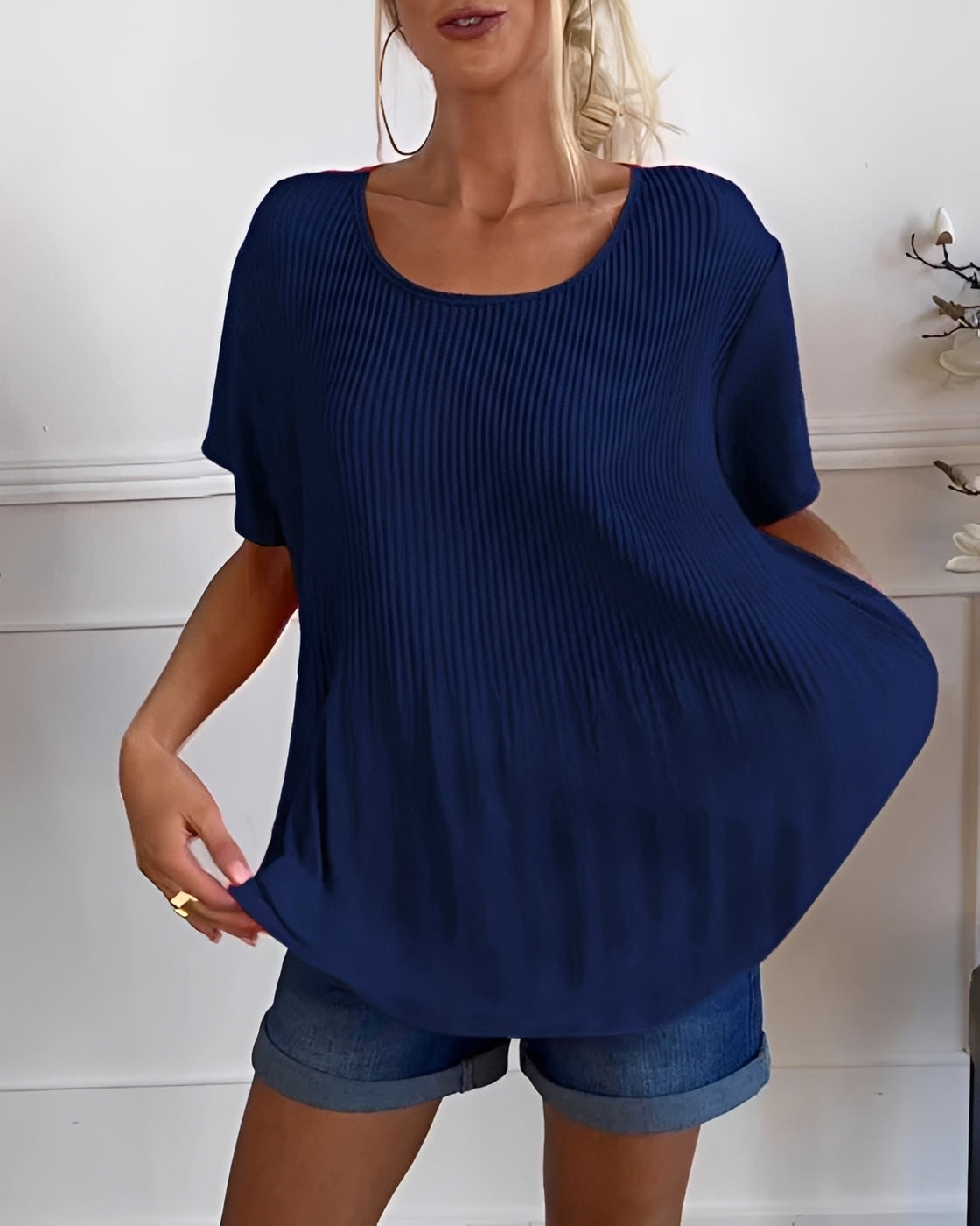 Faye - Legere Bluse mit Falten