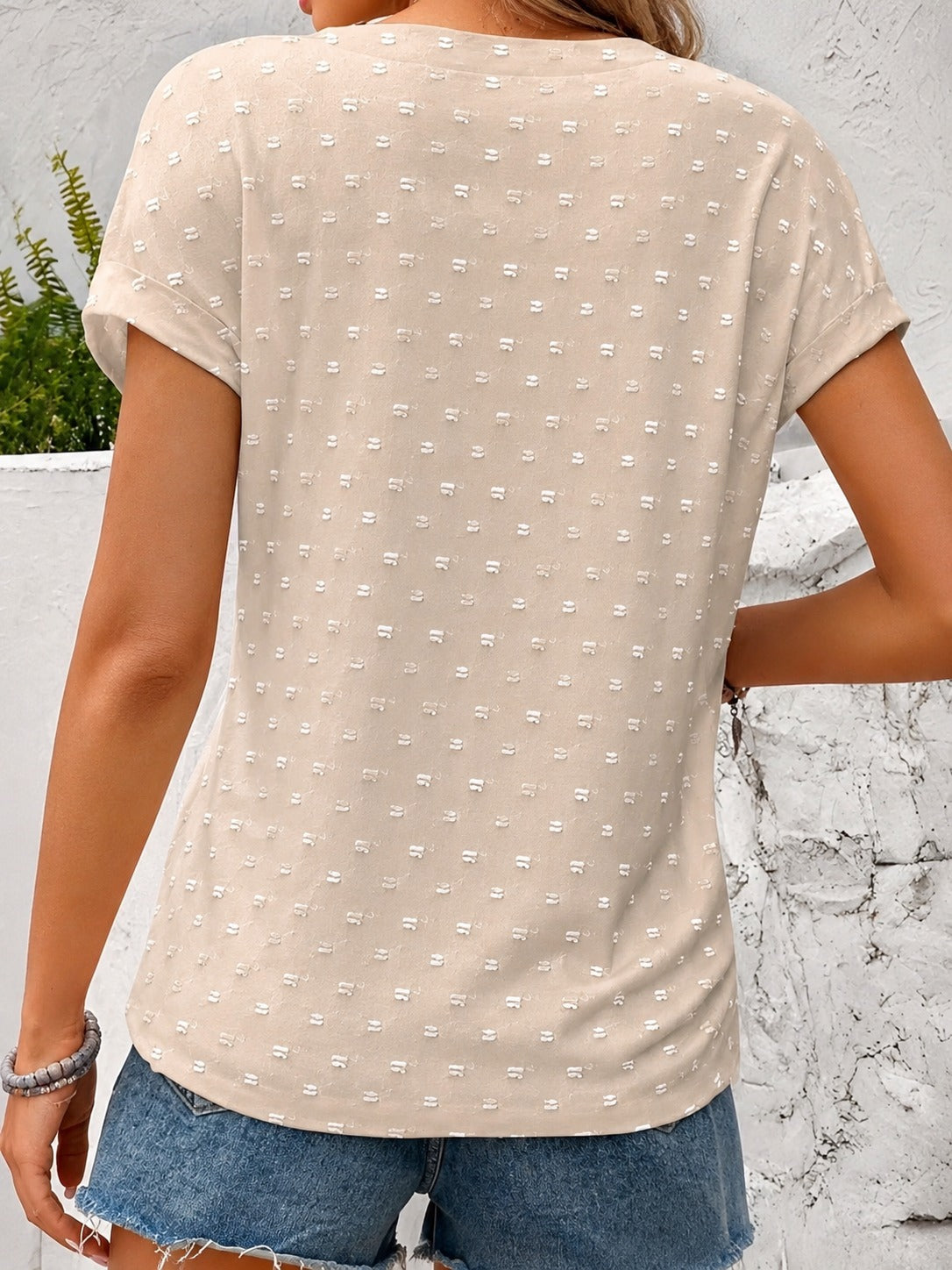 Cardena - Stilvolle Bluse mit Lässigem Schulterdesign