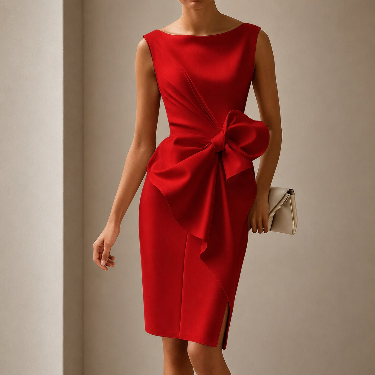 Esmee - Schickes Minikleid mit Schleifendetail