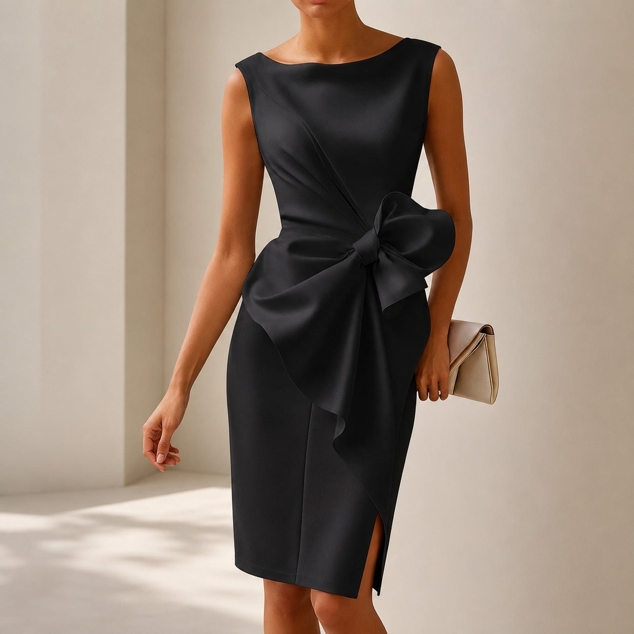 Esmee - Schickes Minikleid mit Schleifendetail