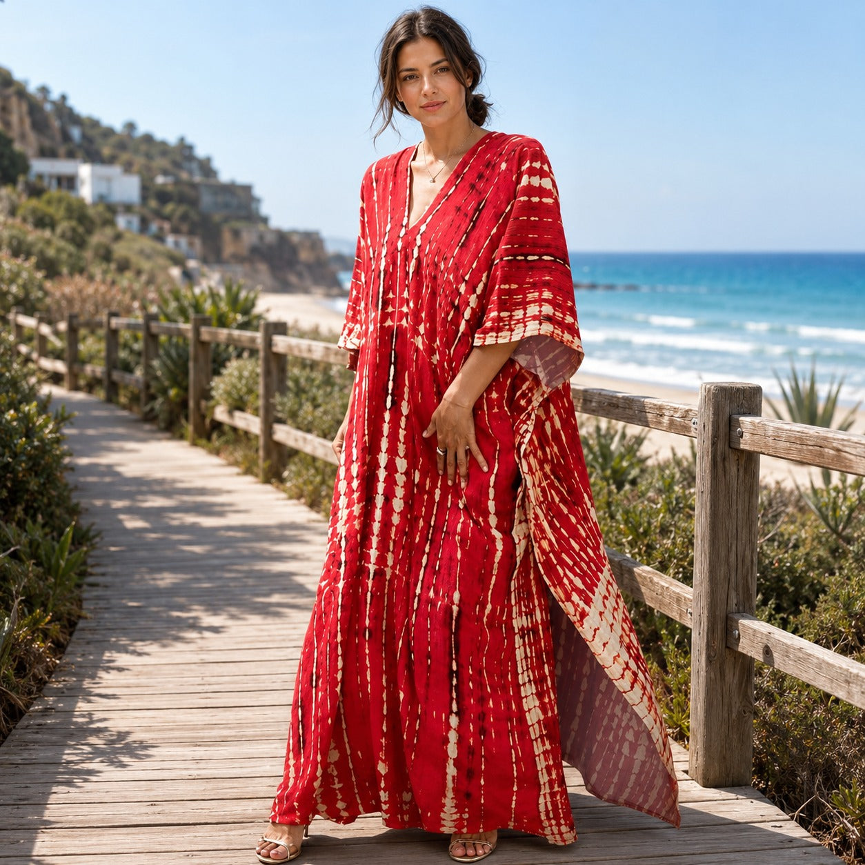 Emmy - Schickes Boho-Maxikleid