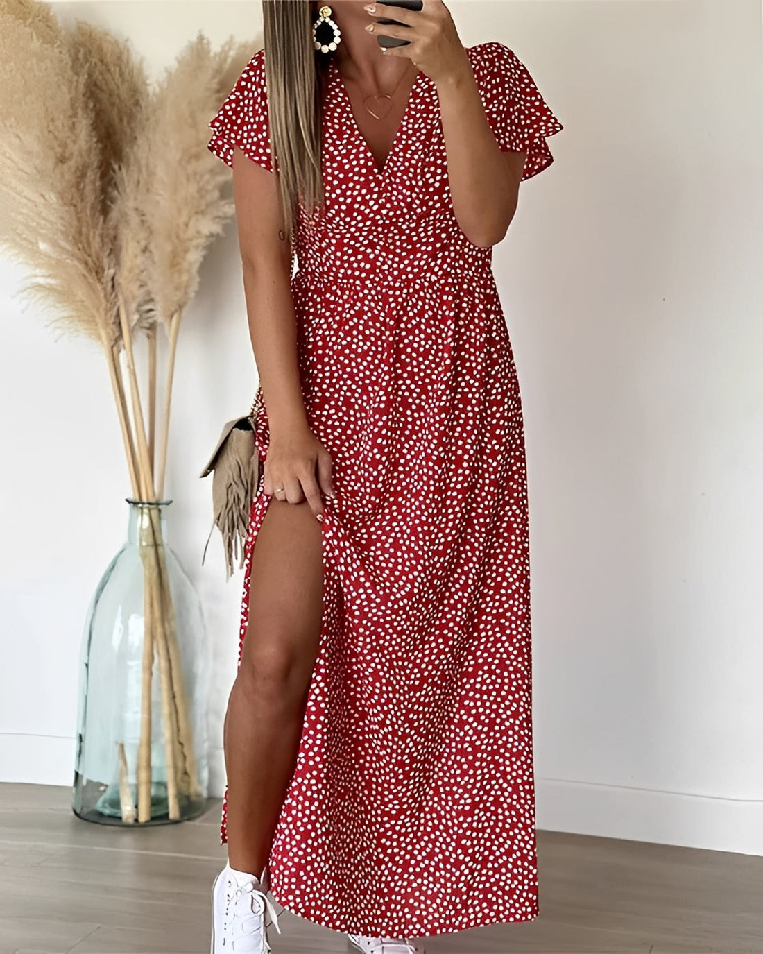 Kathleen - Maxikleid mit Komfort und Schlitz