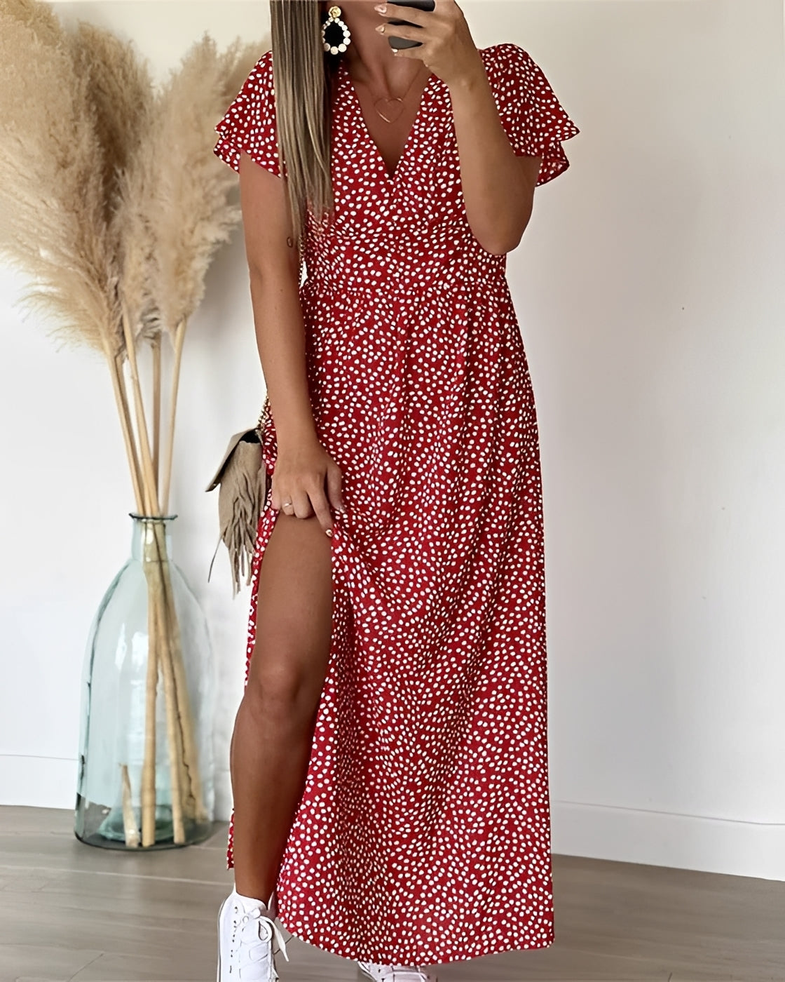 Kathleen - Maxikleid mit Komfort und Schlitz