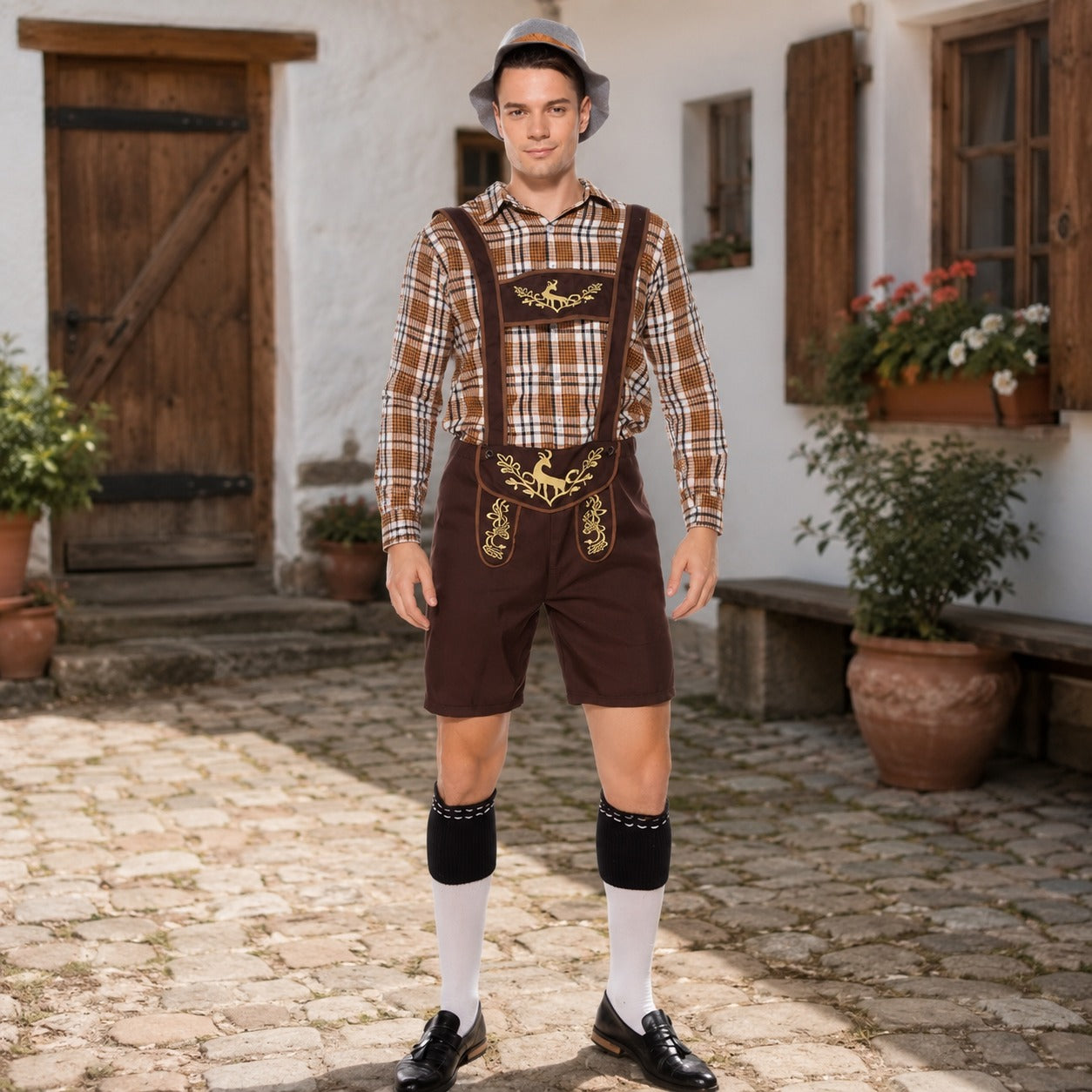 Dalton - Stilvolles langärmeliges Set für das Oktoberfest