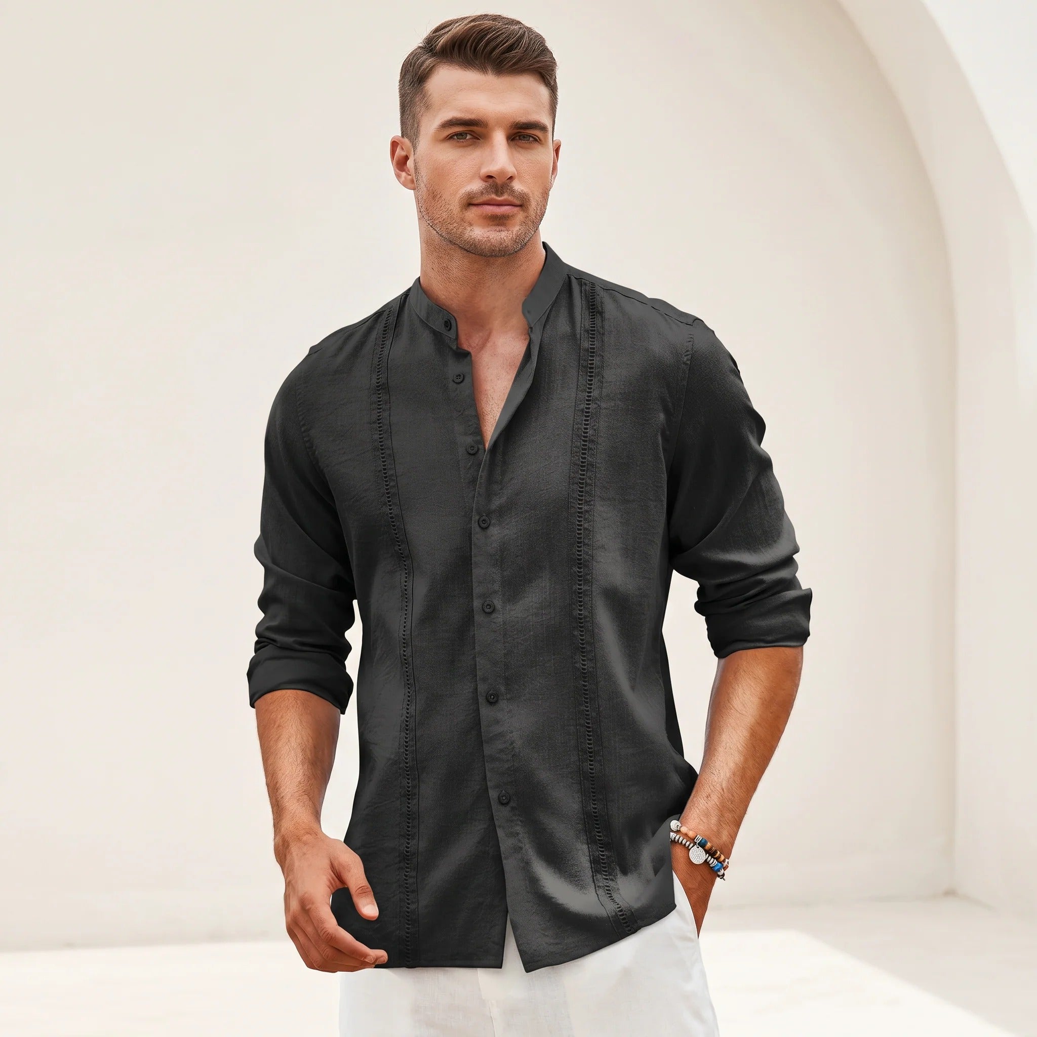 Olivier - Stilvolles Hemd mit Dekoration