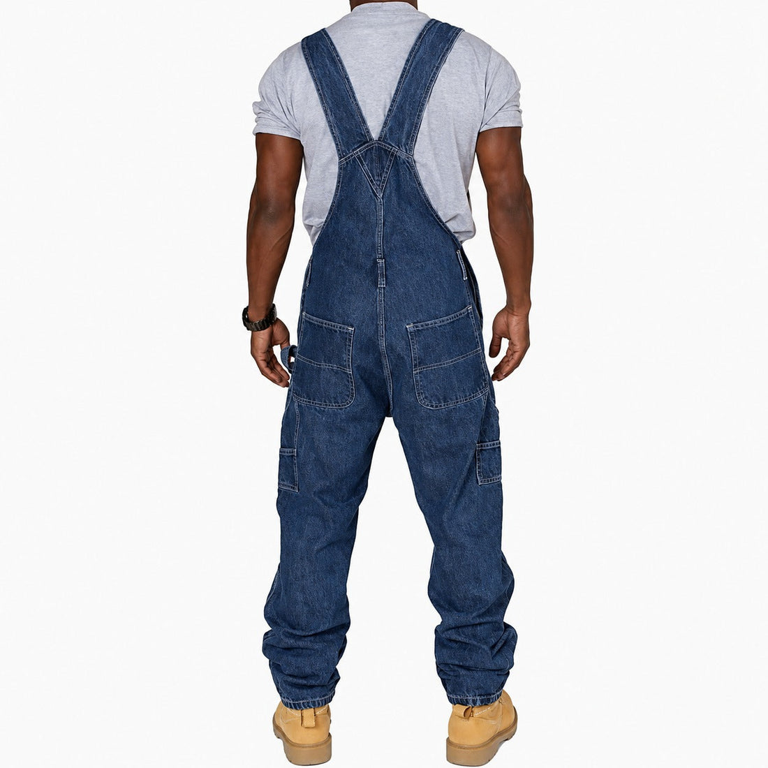 Stefan - Trendige Cargo-Hose im used Look mit vielen Taschen