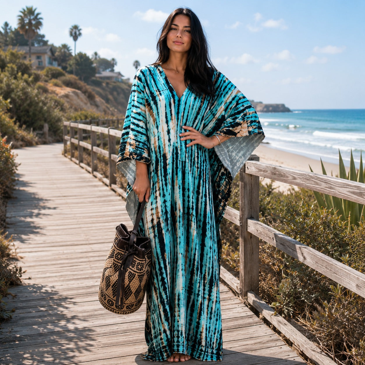 Emmy - Schickes Boho-Maxikleid