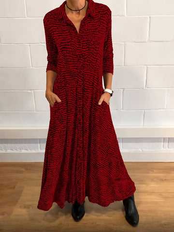 Salma - Schickes Kleid mit Taschenklappen