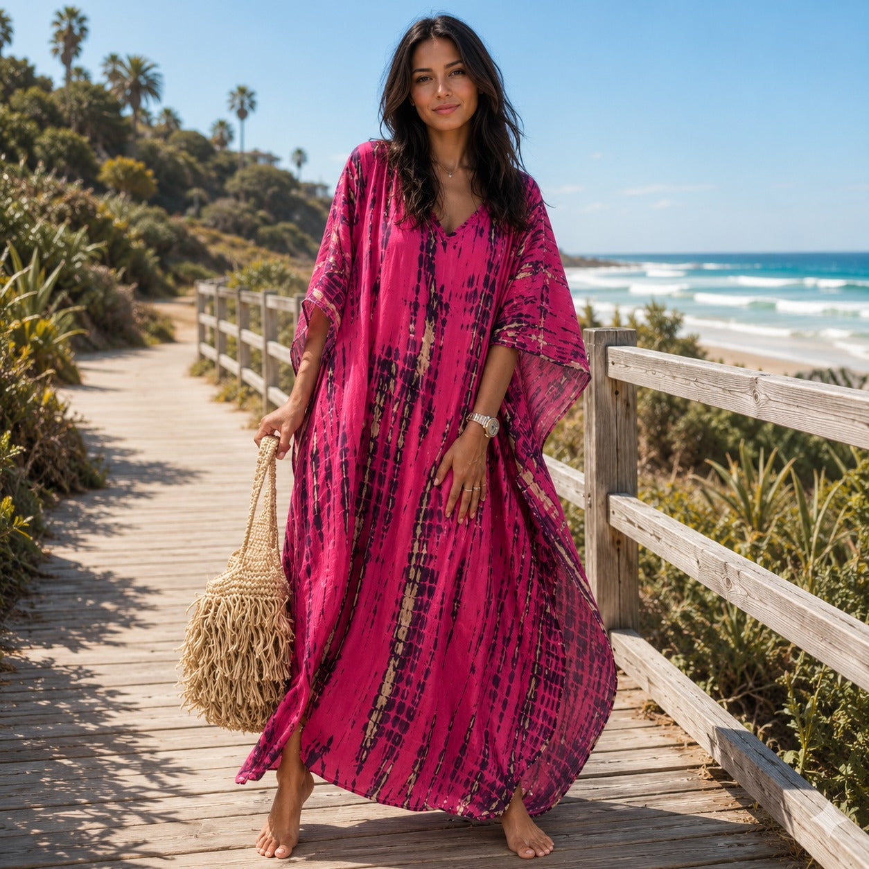 Emmy - Schickes Boho-Maxikleid