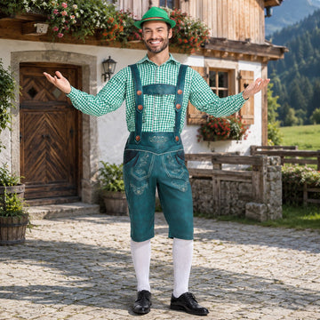 Ronald - Retro-modische Oktoberfest-Shorts
