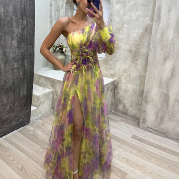 Rowe - Stilvolles Maxi-Kleid mit Blumendesign