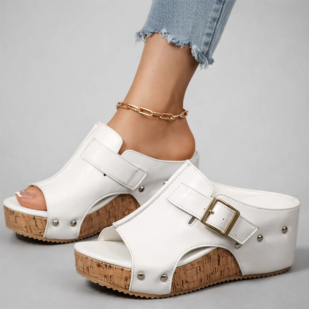 Albie - Modische Plateausandalen