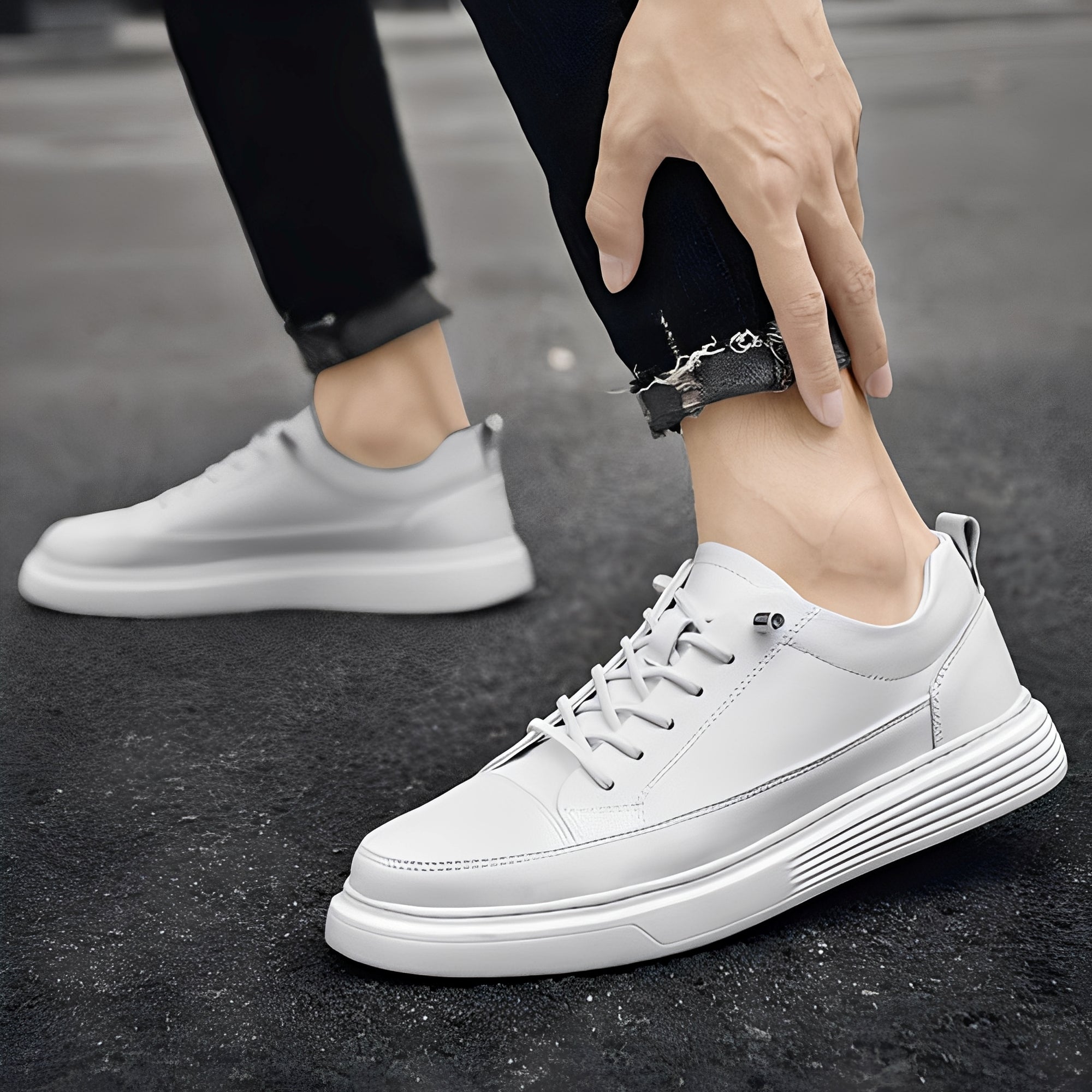 Romeo - Modische flache Herren-Sneaker