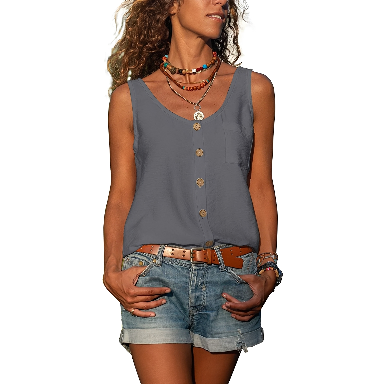 Naressa - Stilvolles Sommer-Tanktop für Damen